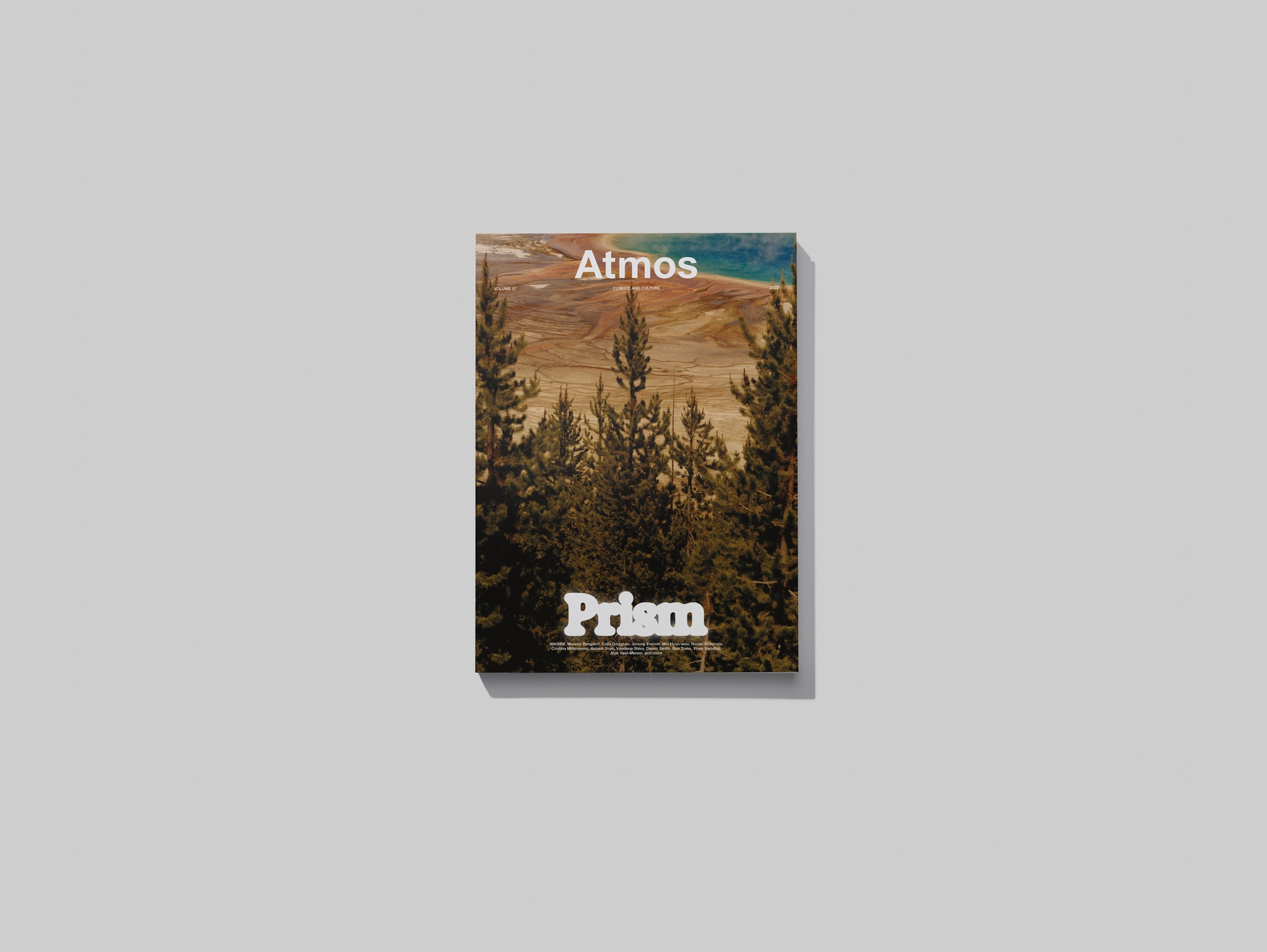 Editorial design and direction for Atmos Volume 7
