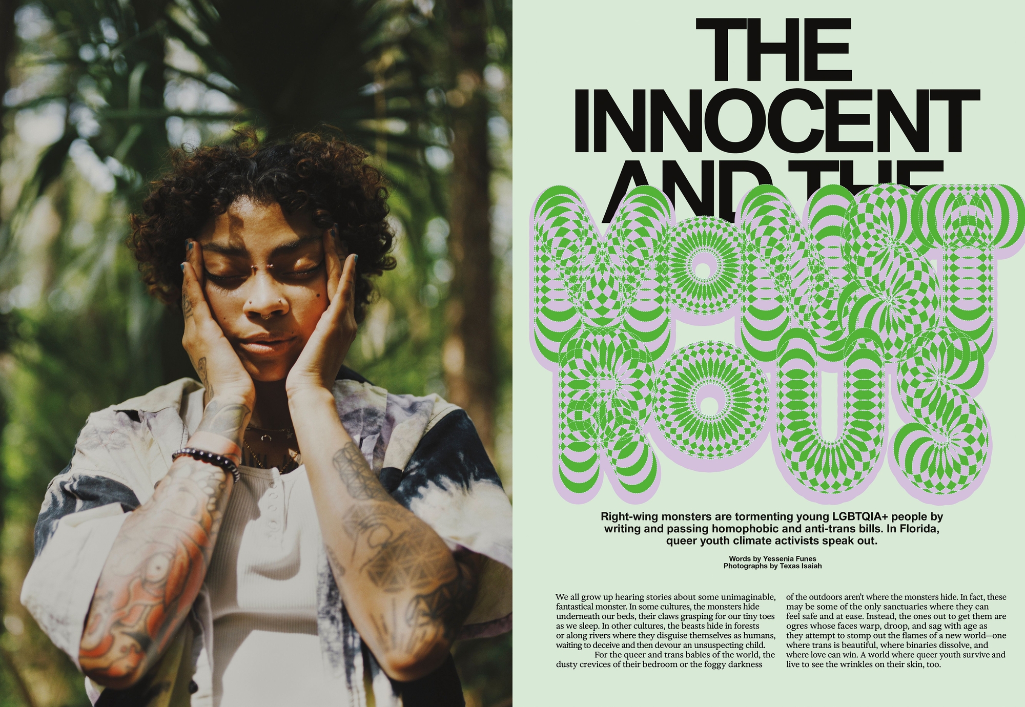 Spread from Atmos Volume 7